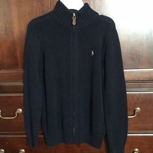 Ralph Lauren full zip sweater